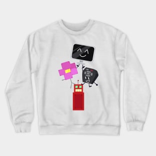 Mechanical Minds (Battle for BFDI) Crewneck Sweatshirt